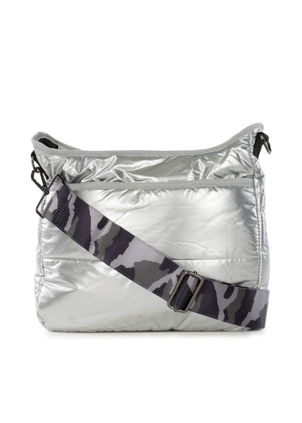 Puffer Purse in Silver