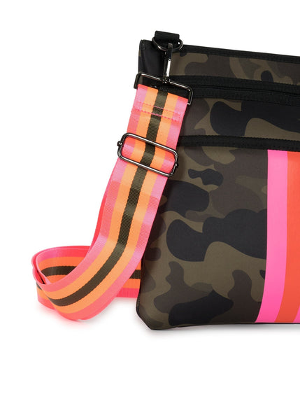 Crossbody Bag Strap in Spruce Camo