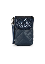 Haute Shore-Riley Sea | Quilted Flap Phone Bag-Pink Dot Styles