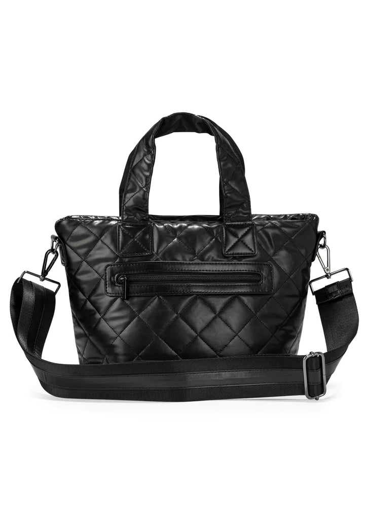 Ryan Solo | Quilted Vegan Leather Mini Tote-Accessories > Handbags > Totes-Pink Dot Styles