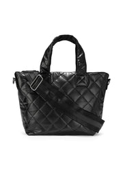 Ryan Solo | Quilted Vegan Leather Mini Tote-Accessories > Handbags > Totes-Pink Dot Styles