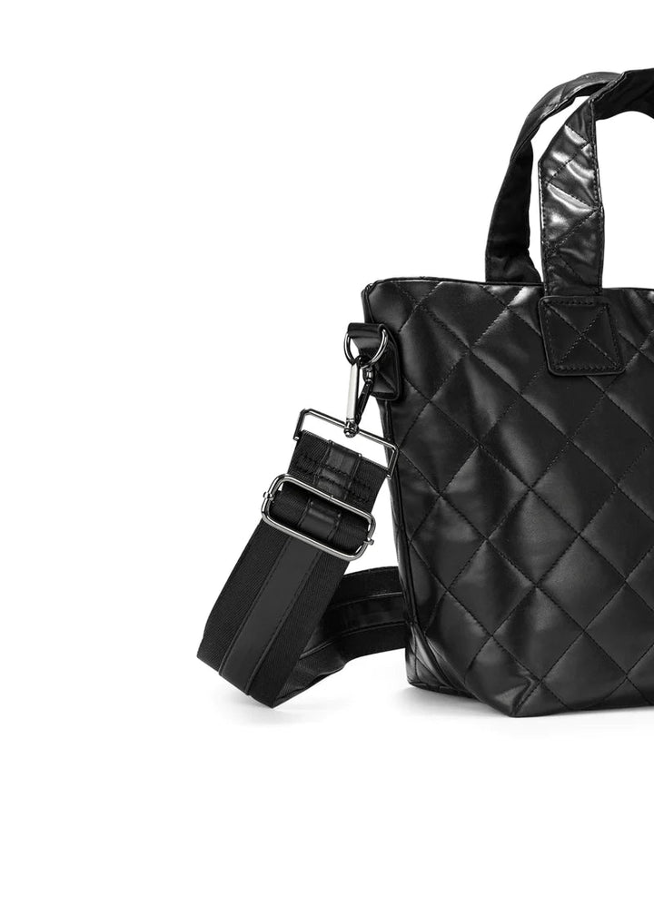 Ryan Solo | Quilted Vegan Leather Mini Tote-Accessories > Handbags > Totes-Pink Dot Styles