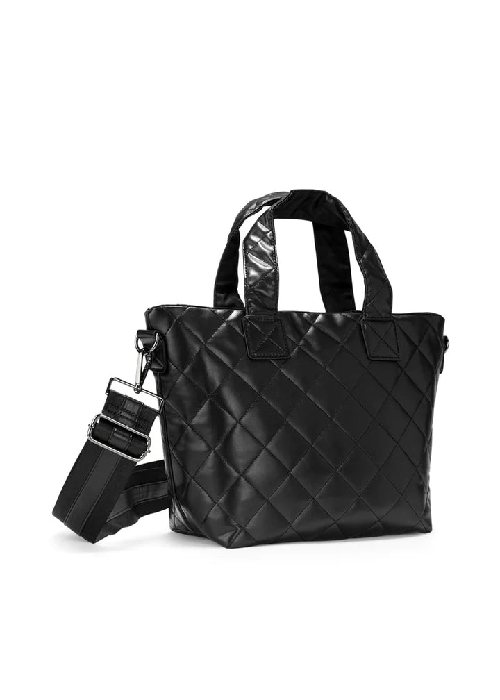 Ryan Solo | Quilted Vegan Leather Mini Tote-Accessories > Handbags > Totes-Pink Dot Styles