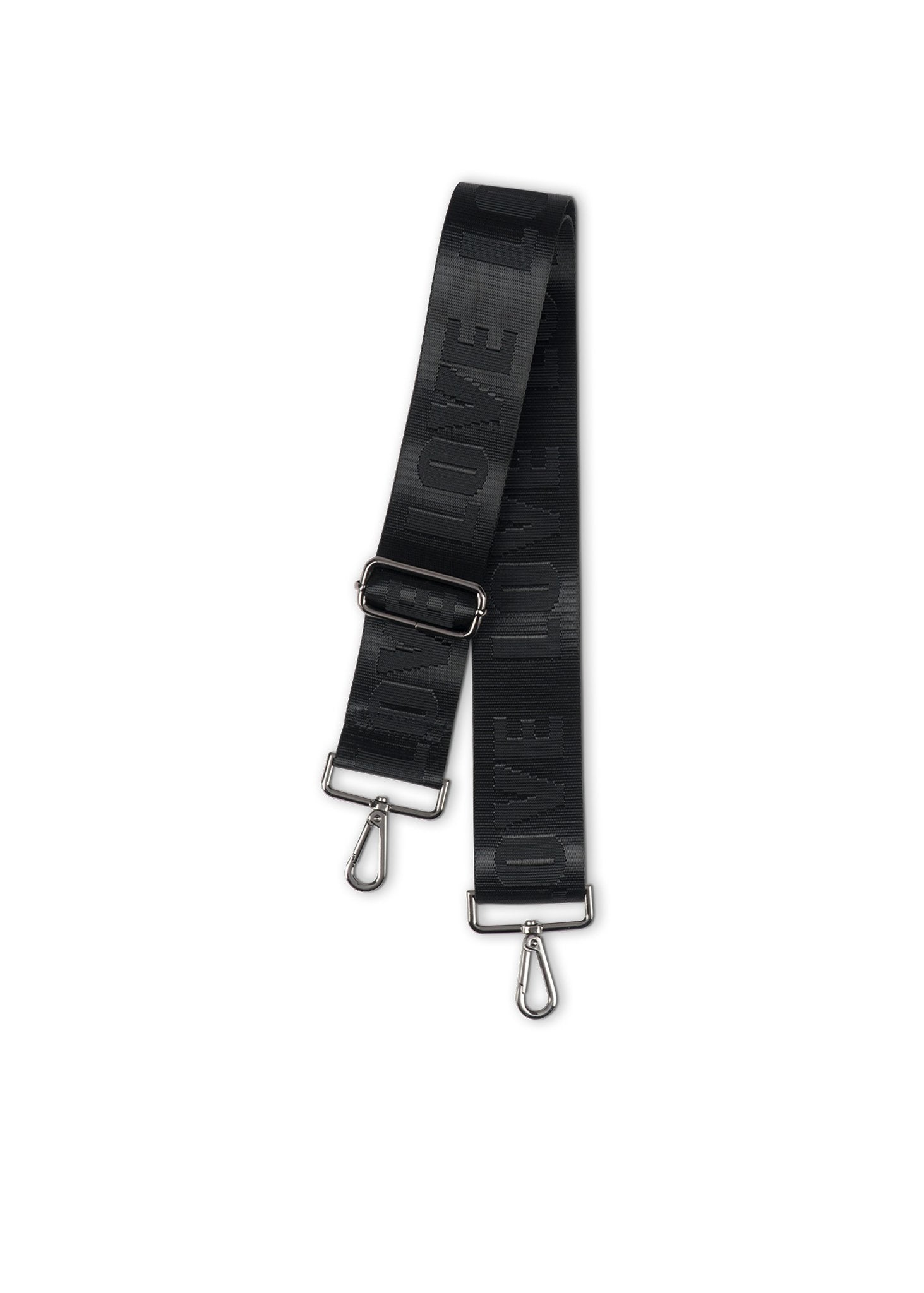 22 Resin Chain Shoulder Strap | Resin & Chain Bag Straps Black/Gold Hardware