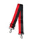 Haute Shore-Straps - Spirit | Black-Red 2" Crossbody Strap (gunmetal hardware)-Pink Dot Styles
