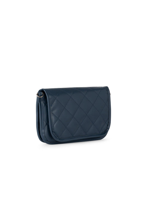 Haute Shore-The Rae Sea | Quilted Mini Clutch-Pink Dot Styles