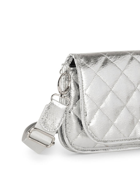 Haute Shore-The Rae Shine | Quilted Mini Clutch-Pink Dot Styles