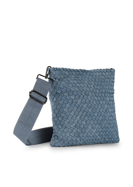 Haute Shore Woven Denim Camera Bag Crossbody