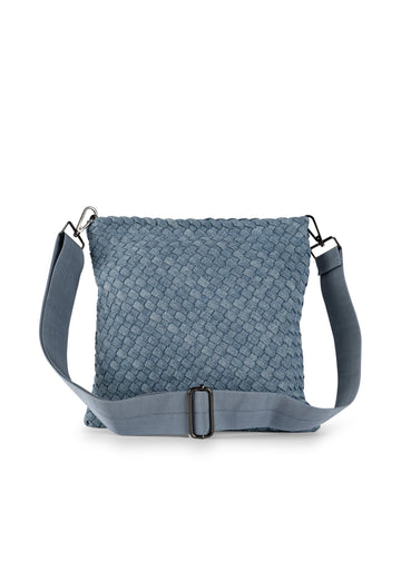 Haute Shore Woven Denim Camera Bag Crossbody