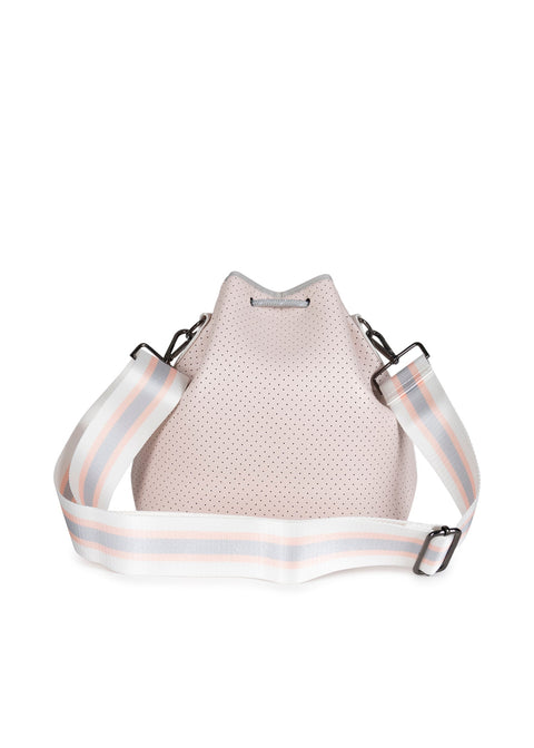 Haute Shore-Zoe Shell | Neoprene Bucket Bag-Pink Dot Styles