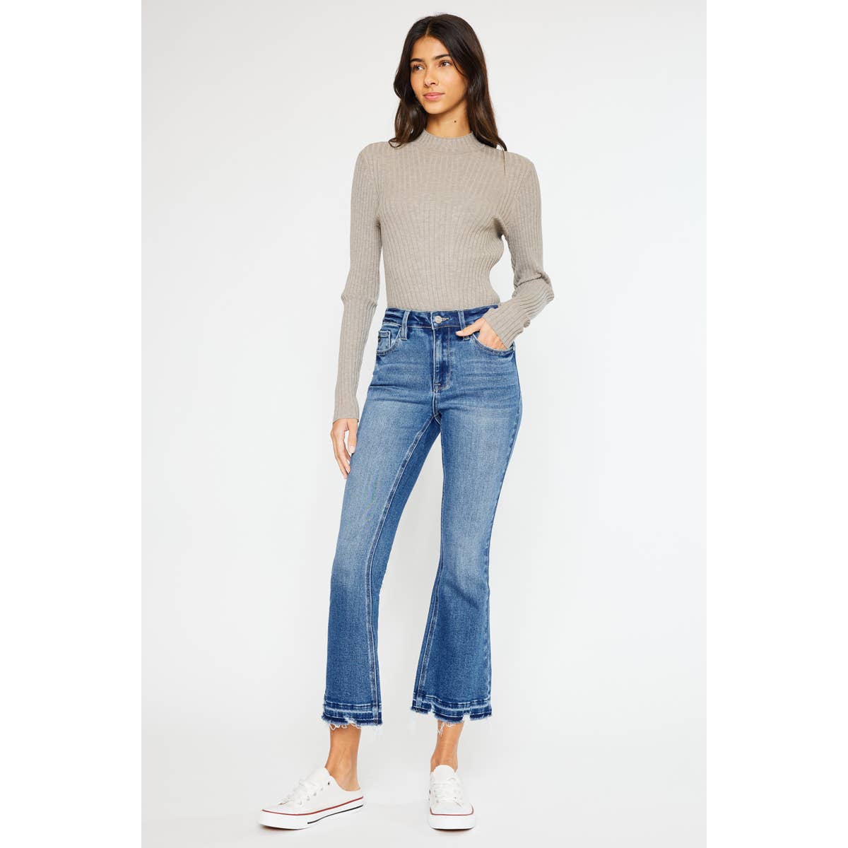 kan◯◯　PENTA 6611 右 Kan Can Comfort Denim– Pink Dot Styles