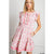 Pink Floral Dress-Apparel > Womens > Dresses & Jumpsuits-Pink Dot Styles