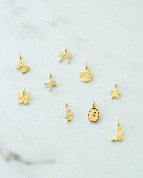 Lucky Feather-Charm Garden - Charm-Pink Dot Styles