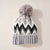 Faire Island Pom Pom Hat-Accessories > Hats-Pink Dot Styles