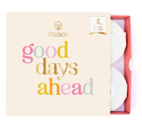 Musee Bath-Musee x St Jude Good Days Ahead Shower Steamers-Pink Dot Styles