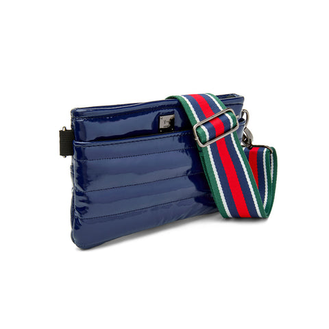 Bum Bag | Navy Patent Crossbody / Belt Bag