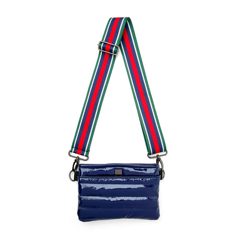 Bum Bag | Navy Patent Crossbody / Belt Bag