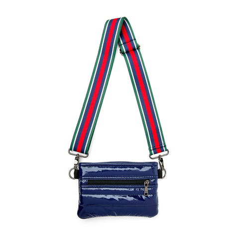 Bum Bag | Navy Patent Crossbody / Belt Bag