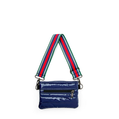 Bum Bag | Navy Patent Crossbody / Belt Bag