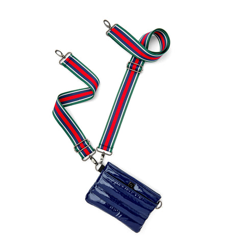 Bum Bag | Navy Patent Crossbody / Belt Bag