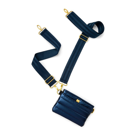 Bum Bag | Pearl Indigo Gold Crossbody / Belt Bag