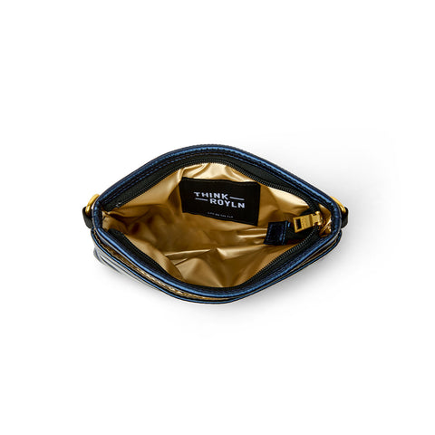 Bum Bag | Pearl Indigo Gold Crossbody / Belt Bag
