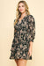 Black Floral Tiered Dress-Apparel > Womens > Dresses & Jumpsuits-Pink Dot Styles