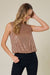Cooper Sleeveless Sequin Top-Apparel > Womens > Tops > Shirts-Pink Dot Styles