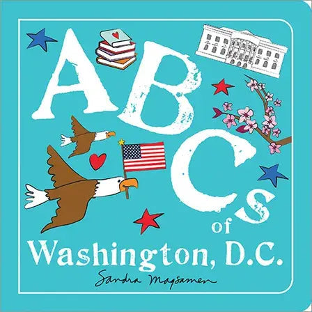 Sourcebooks-ABCs of Washington, D.C.-Pink Dot Styles