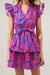 Yeraldi Berry Marisol Tiered Dress-Pink Dot Styles