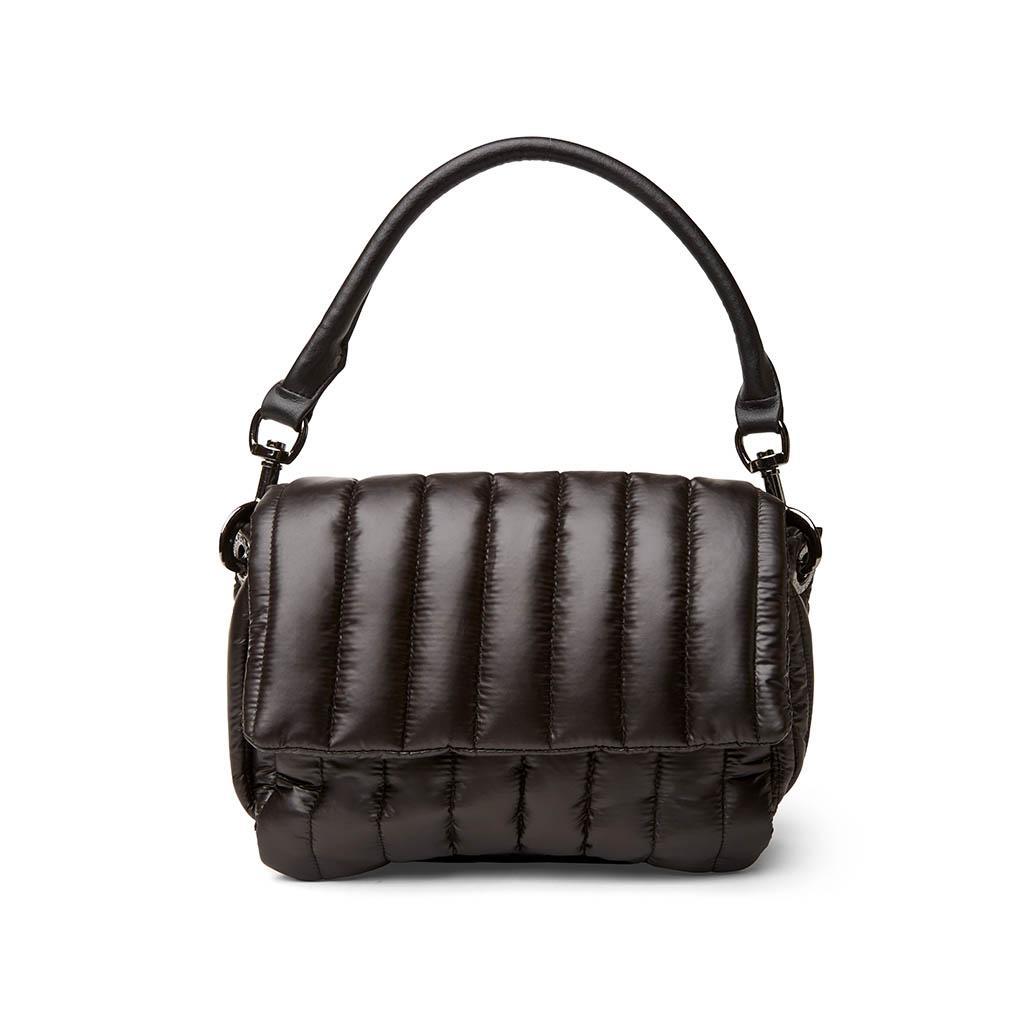 Chic Black Vegan Leather Bag - Quilted Crossbody - Faux Leather - Lulus