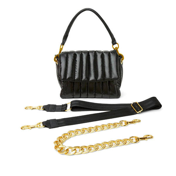 THINK ROYLN Bar Bag (Pearl Black) Handbags - Yahoo Shopping