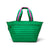 Beach Bum Maxi | Kelly Green Insulated Cooler Tote Bag-Accessories > Handbags > Cooler Bag-Pink Dot Styles