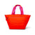 Beach Bum Maxi | Tangerine Insulated Cooler Tote Bag-Accessories > Handbags > Cooler Bag-Pink Dot Styles
