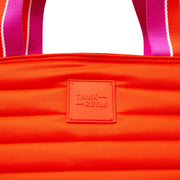Think Royln-Beach Bum Maxi | Tangerine Insulated Cooler Tote Bag-Pink Dot Styles