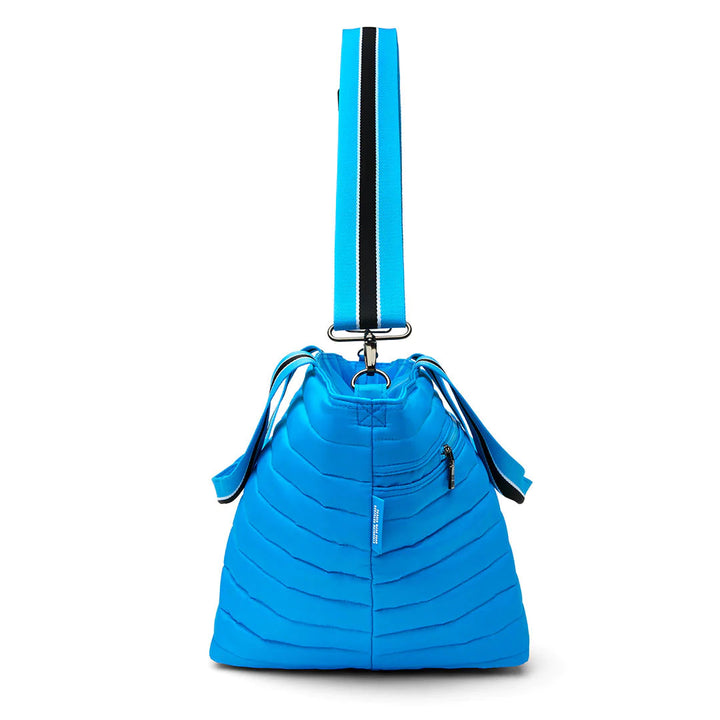 Think Royln-Beach Bum Maxi | Turquoise Insulated Cooler Tote Bag-Pink Dot Styles