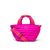 Beach Bum Mini | Fuchsia Cooler Bag-Accessories > Handbags > Cooler Bag-Pink Dot Styles