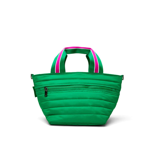 Beach Bum Mini | Kelly Green Cooler Bag-Accessories > Handbags > Cooler Bag-Pink Dot Styles
