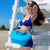 Beach Bum Mini | Turquoise Cooler Bag-Accessories > Handbags > Cooler Bag-Pink Dot Styles