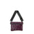 Bum Bag 2.0 | Aubergine Patent Medium Crossbody / Belt Bag-Accessories > Handbags > Compact Crossbody-Pink Dot Styles