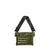 Bum Bag 2.0 | Olive Patent Medium Crossbody / Belt Bag-Accessories > Handbags > Compact Crossbody-Pink Dot Styles