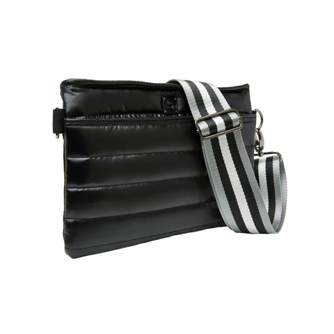 Bum Bag 2.0 | Pearl Black '23 Medium Crossbody / Belt Bag-Accessories > Handbags > Compact Crossbody-Pink Dot Styles