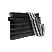 Think Royln-Bum Bag 2.0 | Pearl Black Medium Crossbody / Belt Bag-Pink Dot Styles