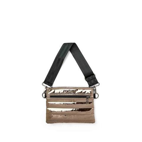 Bum Bag 2.0 | Smokey Mirror Medium Crossbody / Belt Bag-Accessories > Handbags > Compact Crossbody-Pink Dot Styles