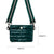 Bum Bag | Forest Patent Crossbody / Belt Bag-Accessories > Handbags > Compact Crossbody-Pink Dot Styles