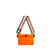 Bum Bag | Neon Orange Crossbody / Belt Bag-Accessories > Handbags > Compact Crossbody-Pink Dot Styles