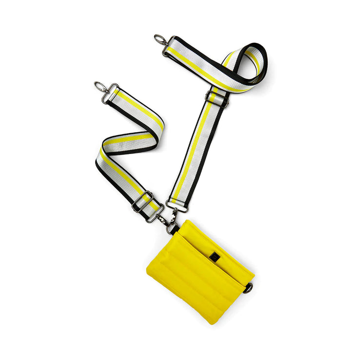 Think Royln-Bum Bag | Neon Yellow Crossbody / Belt Bag-Pink Dot Styles