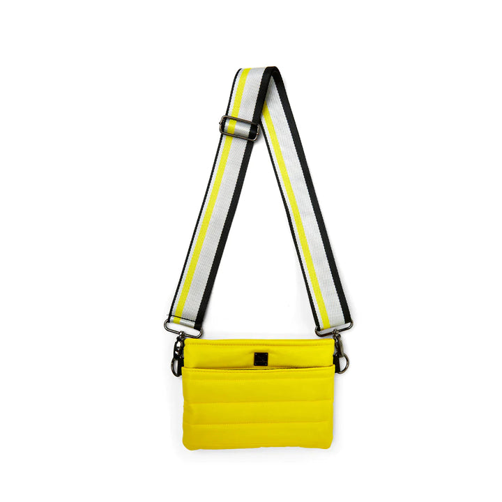Think Royln-Bum Bag | Neon Yellow Crossbody / Belt Bag-Pink Dot Styles