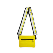 Think Royln-Bum Bag | Neon Yellow Crossbody / Belt Bag-Pink Dot Styles