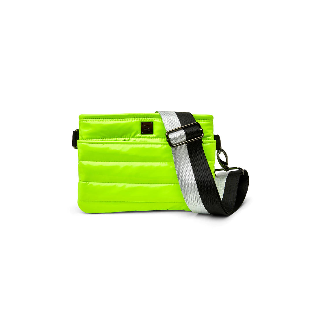 Think Royln Bum Bag Neon Yellow Crossbody Belt Bag Waist Fanny